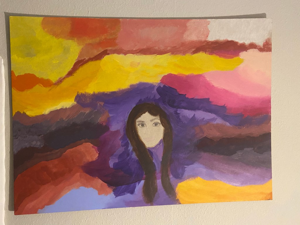 “Misma Violeta”-self portrait